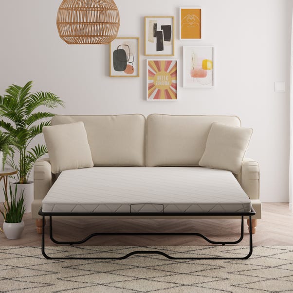 Beatrice Luna Fabric 3 Seater Sofa Bed image 1 of 10