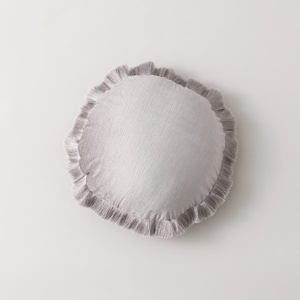 Keston Circular Cushion Silver undefined