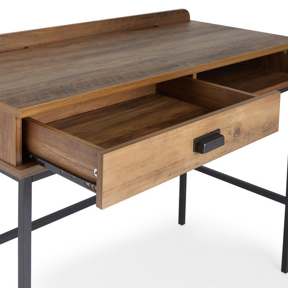 fulton pine effect desk