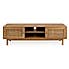 Indi Wide TV Stand Wood (Brown)