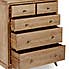 Giselle 5 Drawer Chest, Mango Wood Wood (Brown)