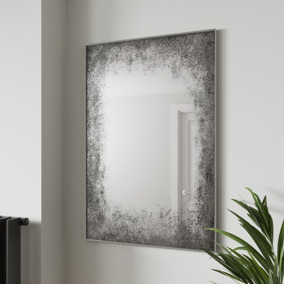 Weathered mirror hot sale