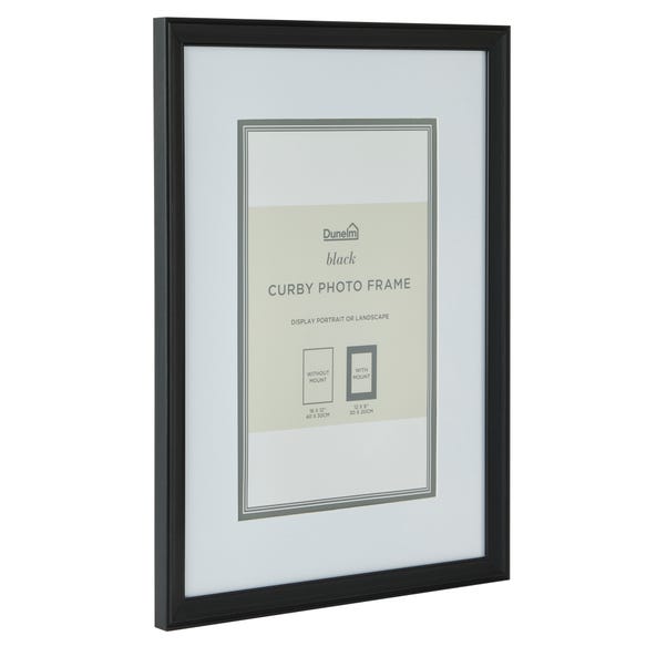 Curby Photo Frame Black  undefined