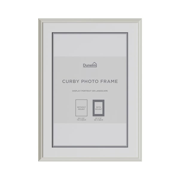 Curby Photo Frame White  undefined