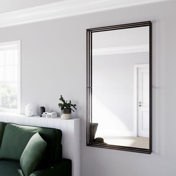 London Full Length Mirror Dunelm London Full Length Mirror Dunelm, Full Length Mirror Black Trim