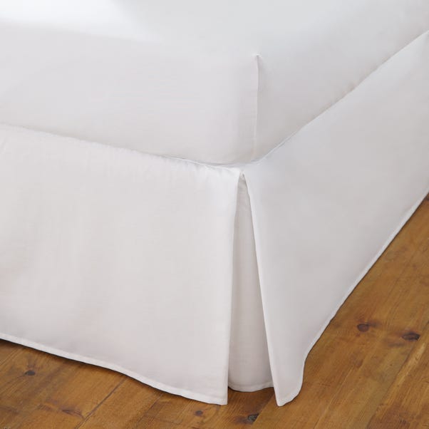 Fogarty Cooling Cotton Fitted Sheet White undefined