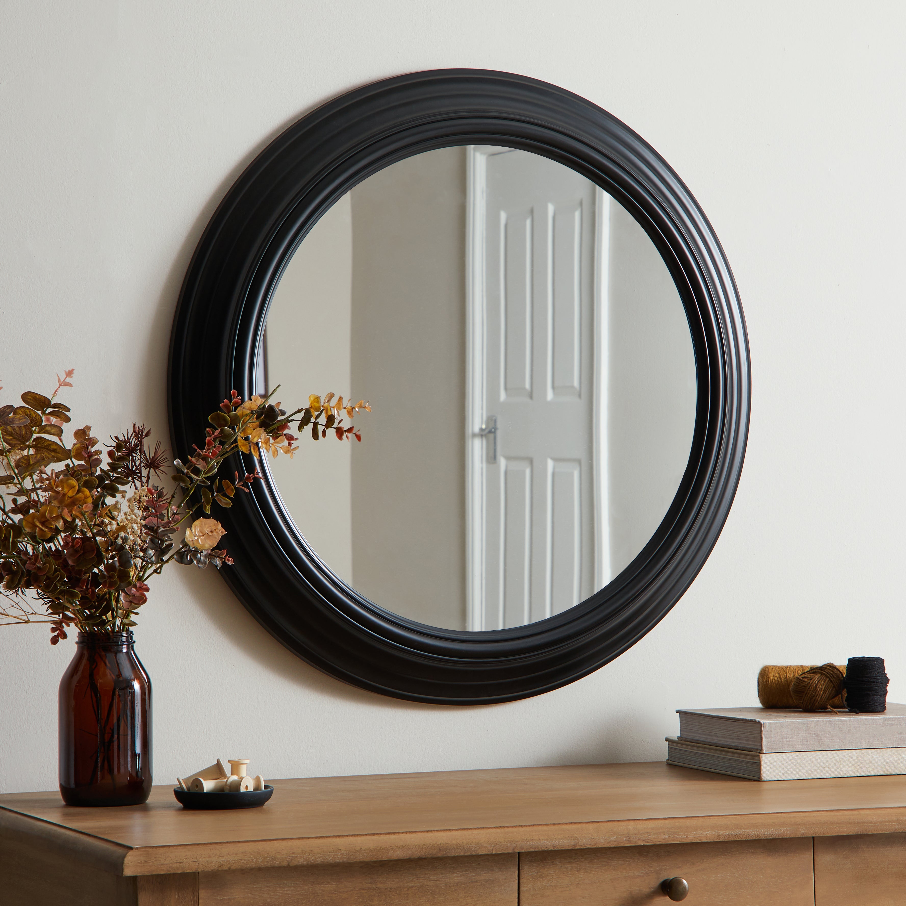 Timeless Round Wall Mirror  Dunelm