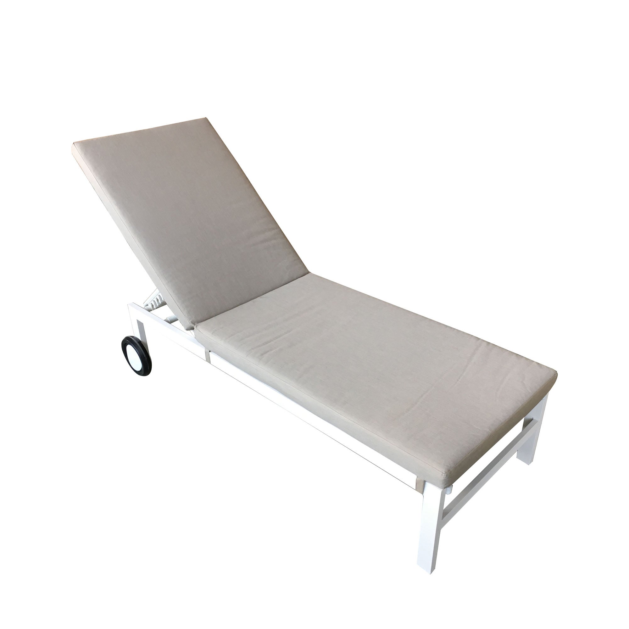 Titchwell Lounger White White