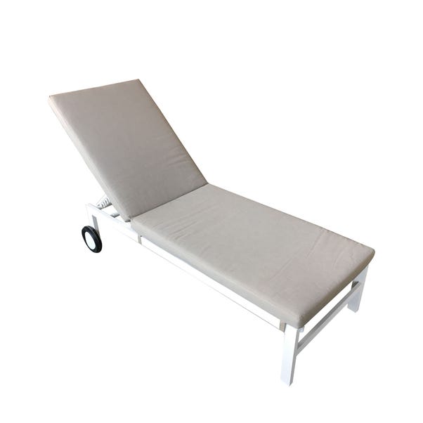 Titchwell Lounger, White image 1 of 4