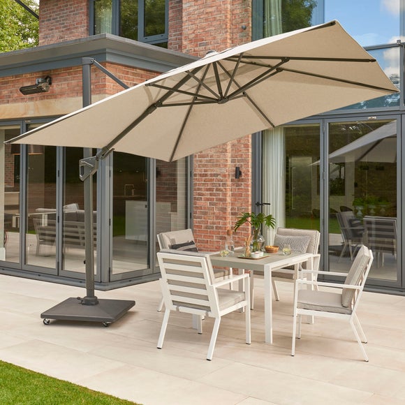 patio set with umbrella dunelm