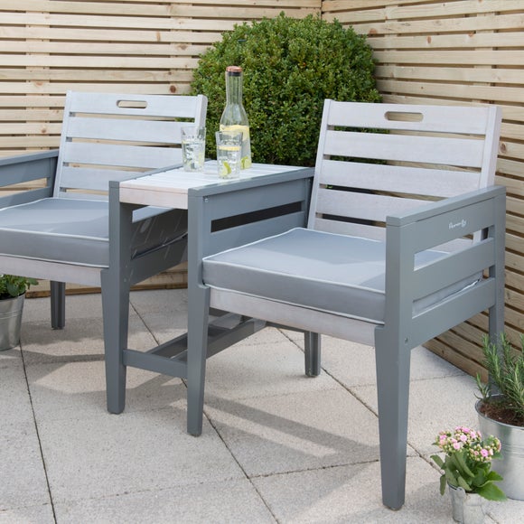 dunelm grey fan chair