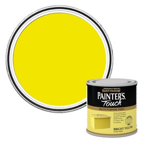 Rust-Oleum Bright Yellow Gloss Painter's Touch Toy Safe Paint 250ml