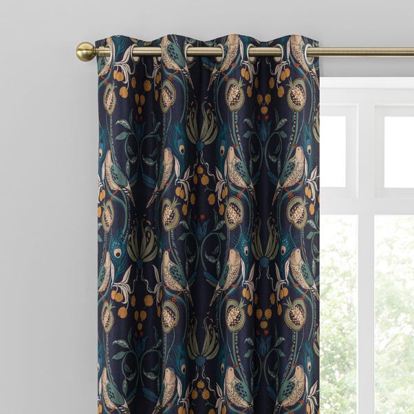Havisham Navy Eyelet Curtains Dunelm Havisham Navy Eyelet Curtains Dunelm, Curtains Pier One