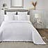 Dorma Coddington White Bedspread  undefined