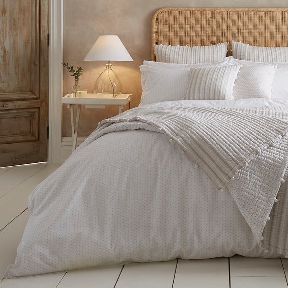 dunelm dorma white bedding