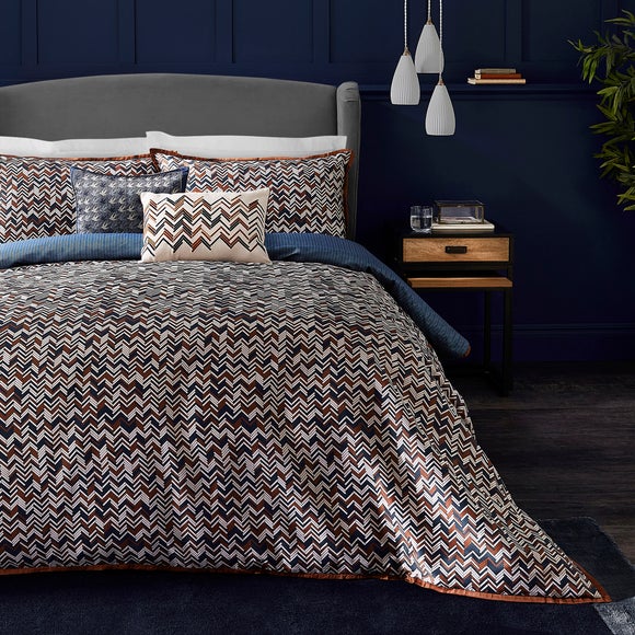 dunelm navy bedding sets