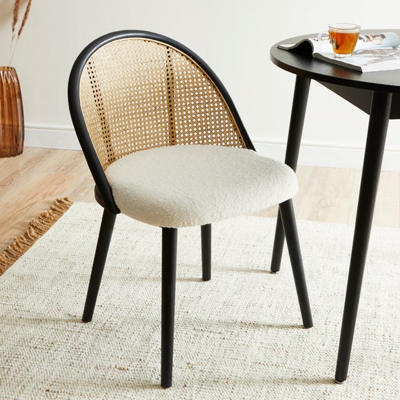 Luella Cane Dining Chair Dunelm