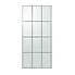 Luxe Grey Window Mirror  Silver undefined