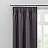 Hotel Grey Sound Reducing Pencil Pleat Curtains  undefined