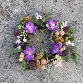 Wild Flower Wedding Wreath