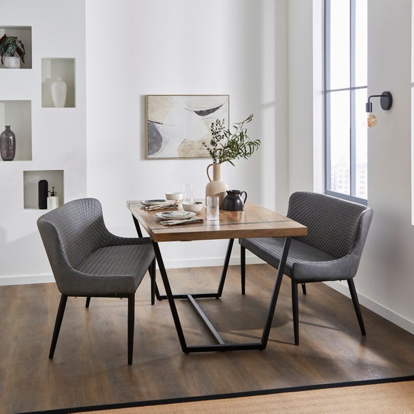 pale blue dining room chairs