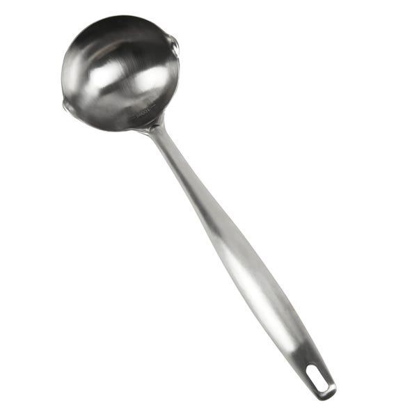 Professional Ladle with Measurements and Pouring Lip | Dunelm