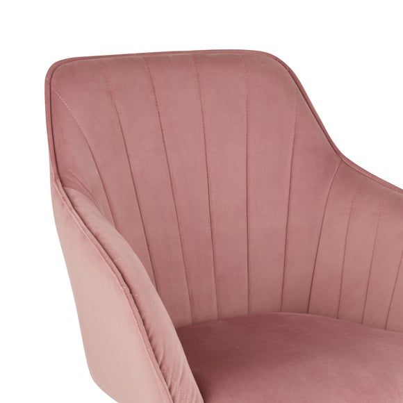 pink chair dunelm