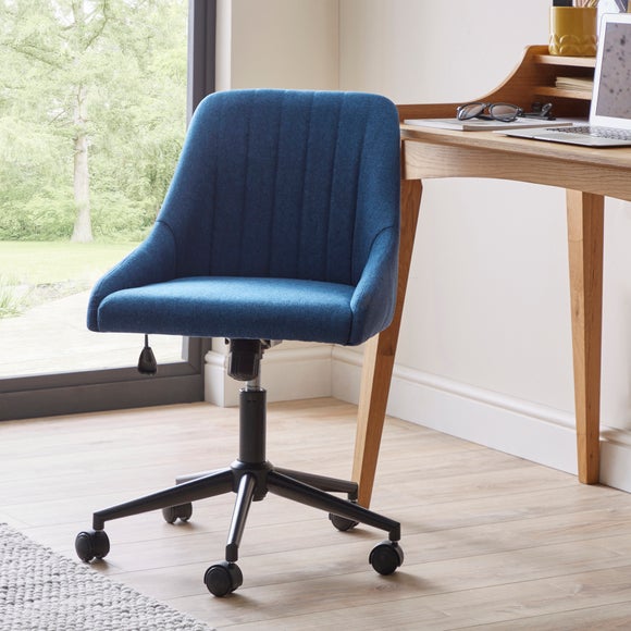 Dunelm deals navy chair