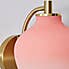 Juliet Easy Fit Plug In Wall Light  Pink