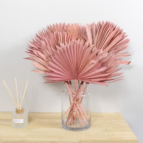 Pack of 6 Pink Dried Sun Spear Bundle
