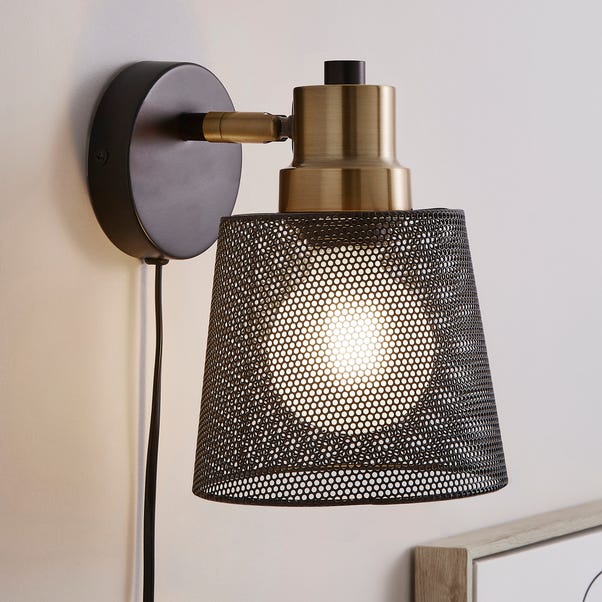 Idris Industrial Easy Fit Wall Light image 1 of 6