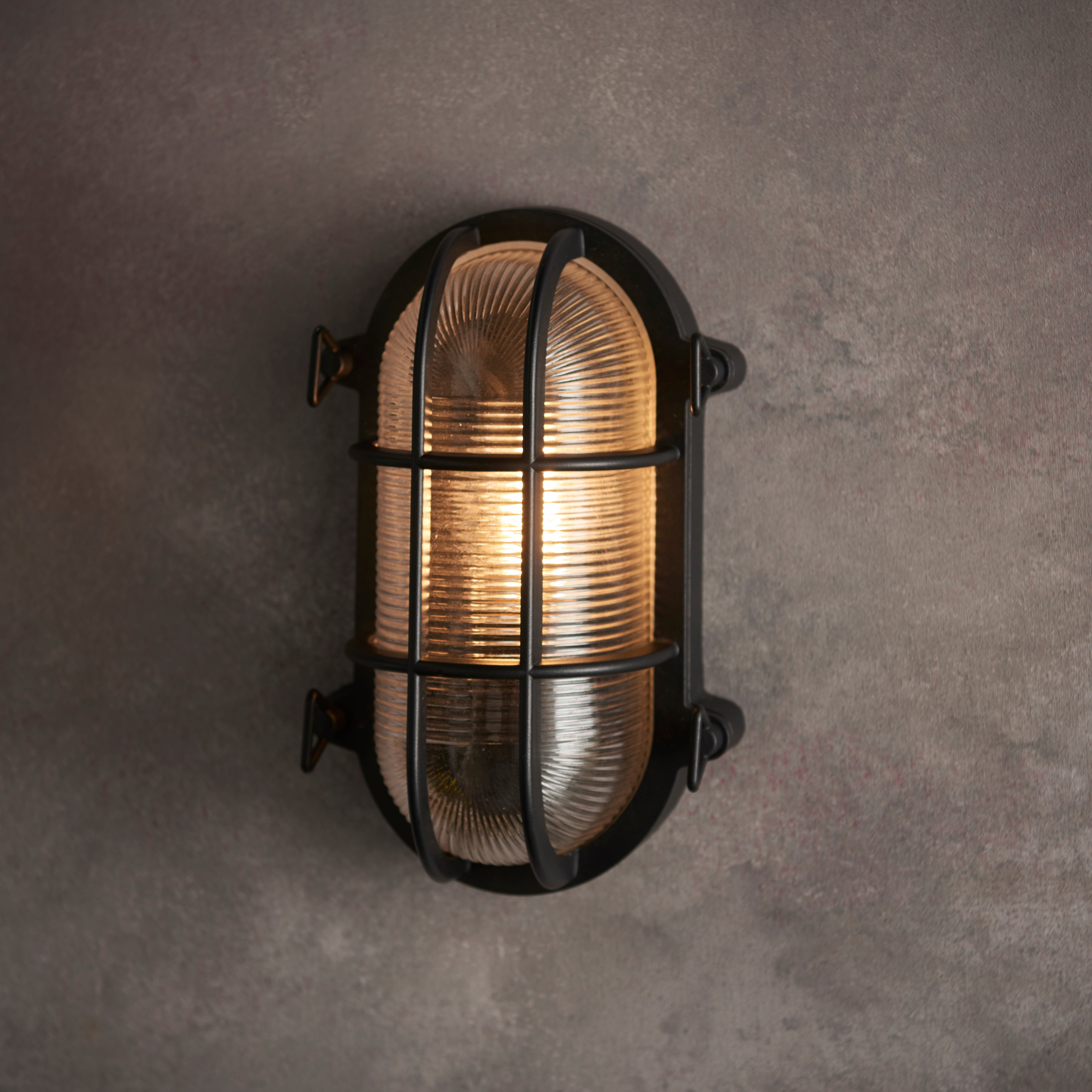Click to view product details and reviews for Listera Outdoor Wall Light Brown.
