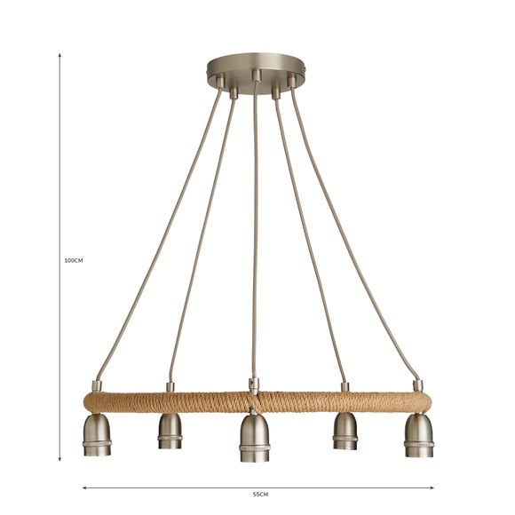 dunelm rope light