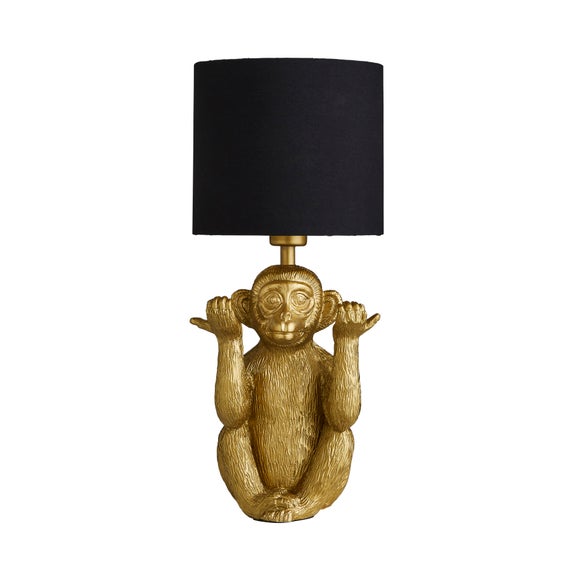 monkey lamp dunelm