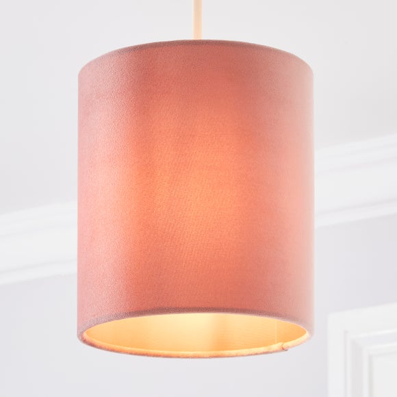 Pink lampshade deals dunelm