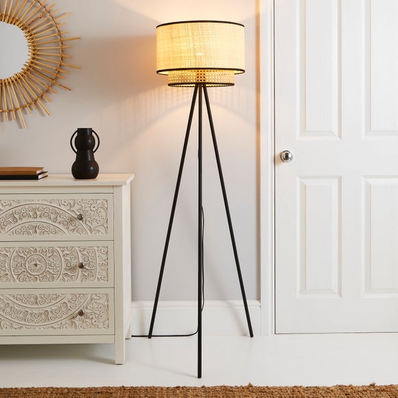 Dunelm led deals floor lamp