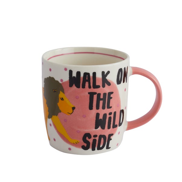 Walk on the Wild Side Mug MultiColoured