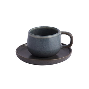 Oslo Charcoal Cup and Saucer