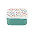 Set of 3 Rainbow Snack Boxes Green