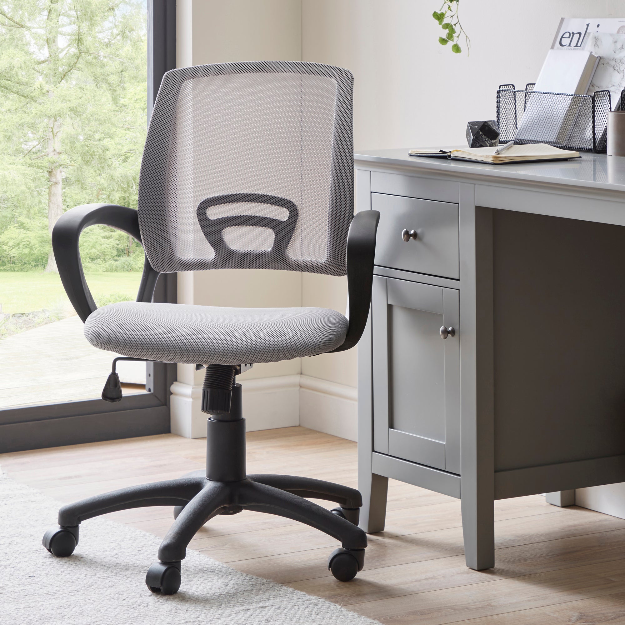 Archie Ergonomic Office Chair Grey