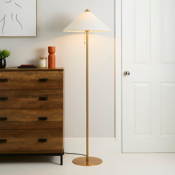 Dunelm white deals floor lamp