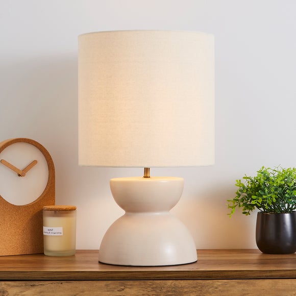 bedside table lamps dunelm