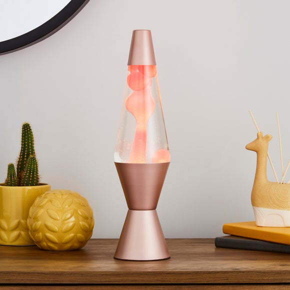 geometric light shade rose gold