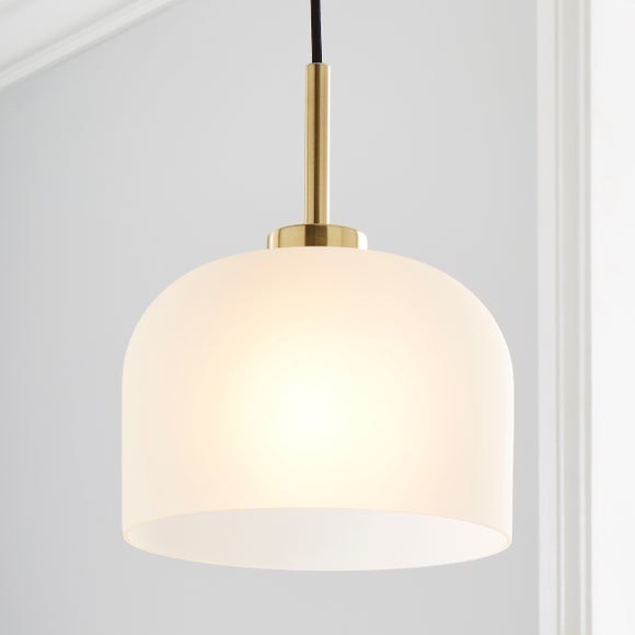 dunelm white ceiling light