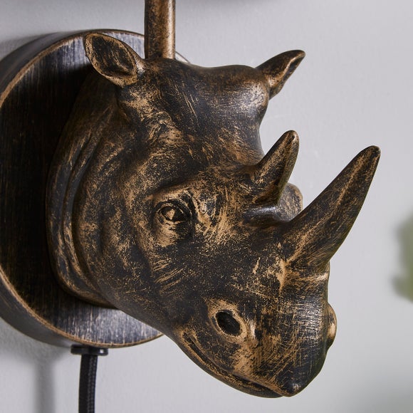 dunelm rhino lamp