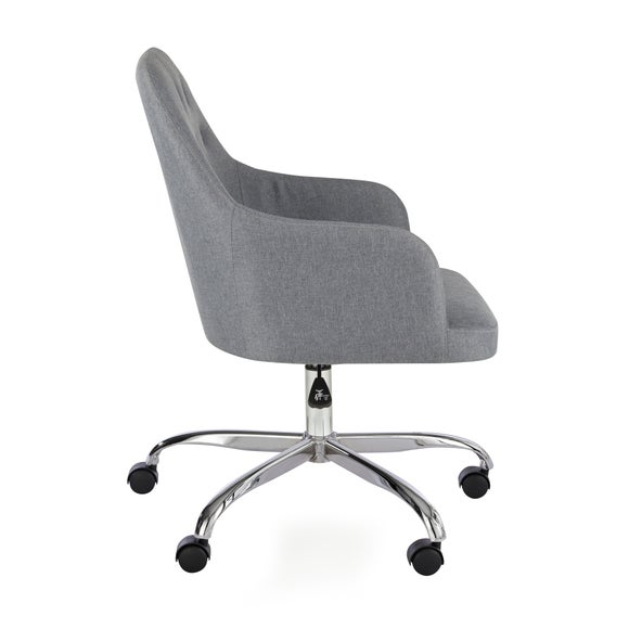 dunelm office chair grey