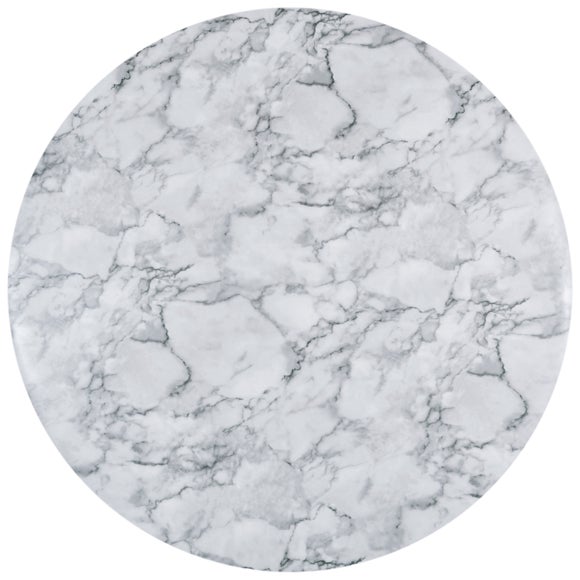 Marble Vinyl Square Mat Dunelm