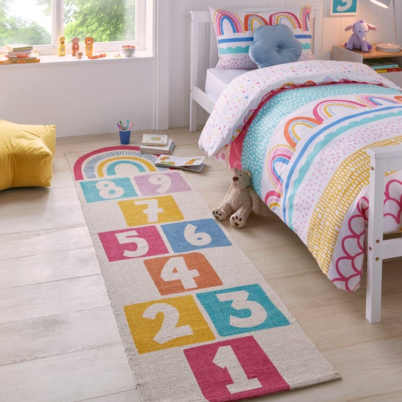 Rainbow runner deals rug