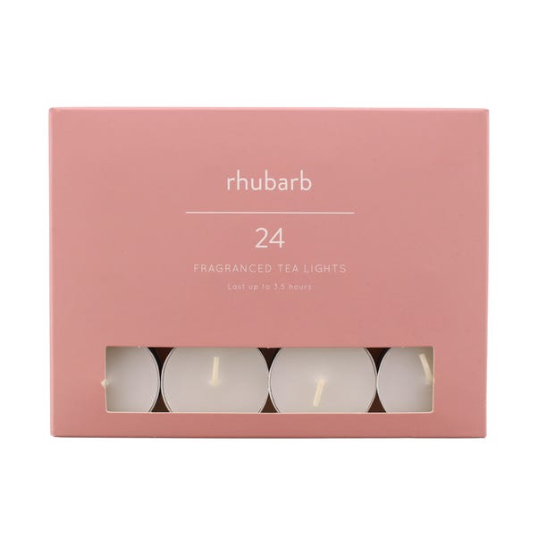 Pack of 24 Rhubarb Tealights image 1 of 1