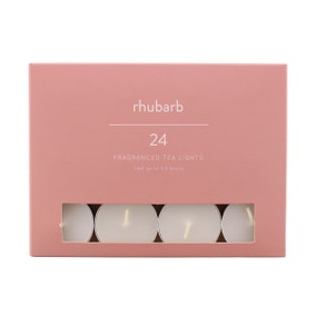 Pack of 24 Rhubarb Tealights
